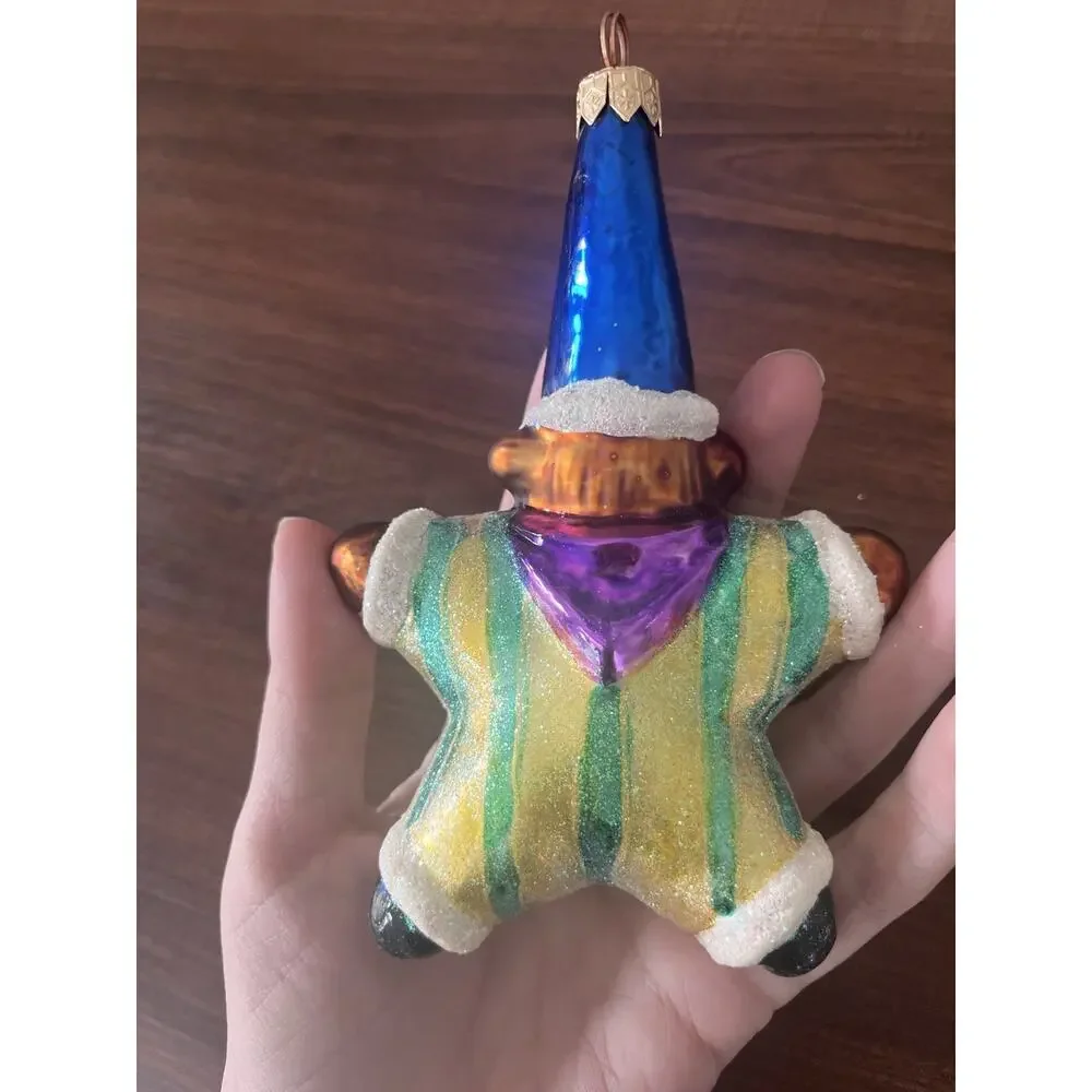 Christopher Radko Star Bear Gem Ornament 6” Vintage